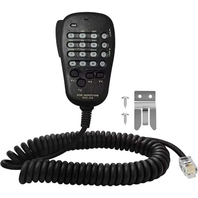 MH-48A6J DTMF Handheld Mobile Microphone MH-48 Keypad Mic for YAESU FT-8900R FT-7900R FT-8800R FT-7800R FT-7100 FT-2900 FT-2800