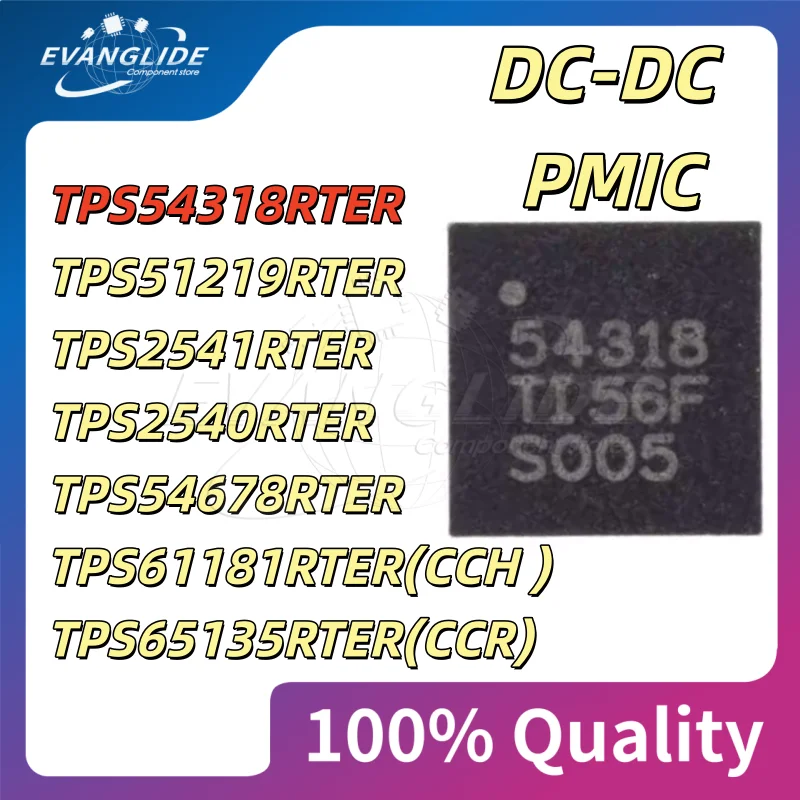 10 PCS/LOT TPS54318RTER WQFN-16 DC-DC PMIC