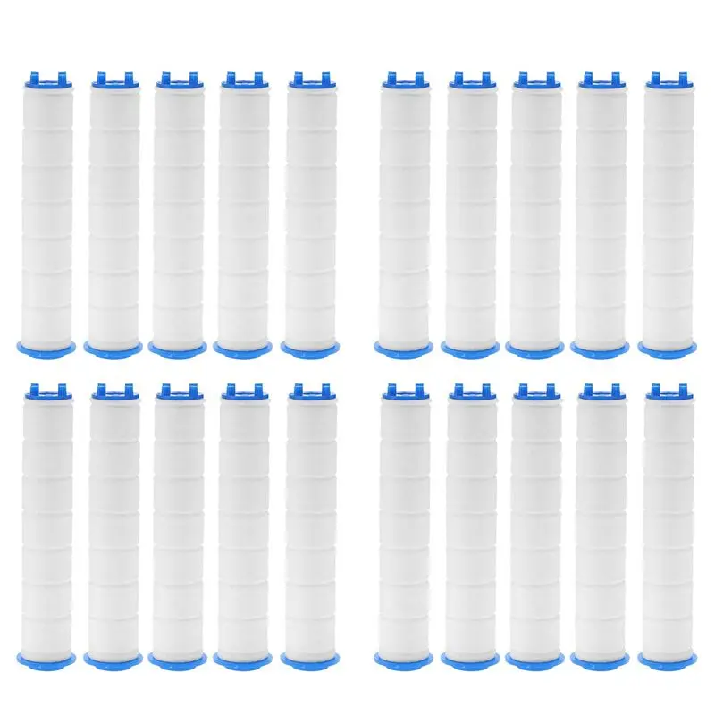 SEWS-20 Piece Hand Shower Filter Core Bathroom Bathtub Shower Filter Core Water Purifier