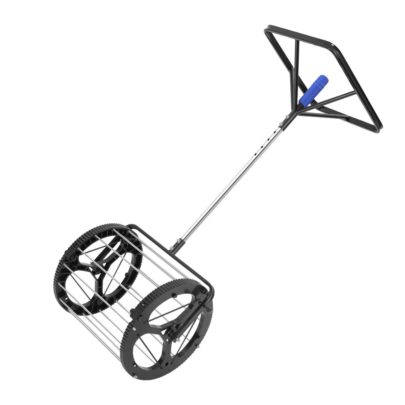 

80 Rolling Ball Picker Golf Stainless Steel Collector Tennis Ball Picker up Adjustable Height Ergonomic Pickup Tool