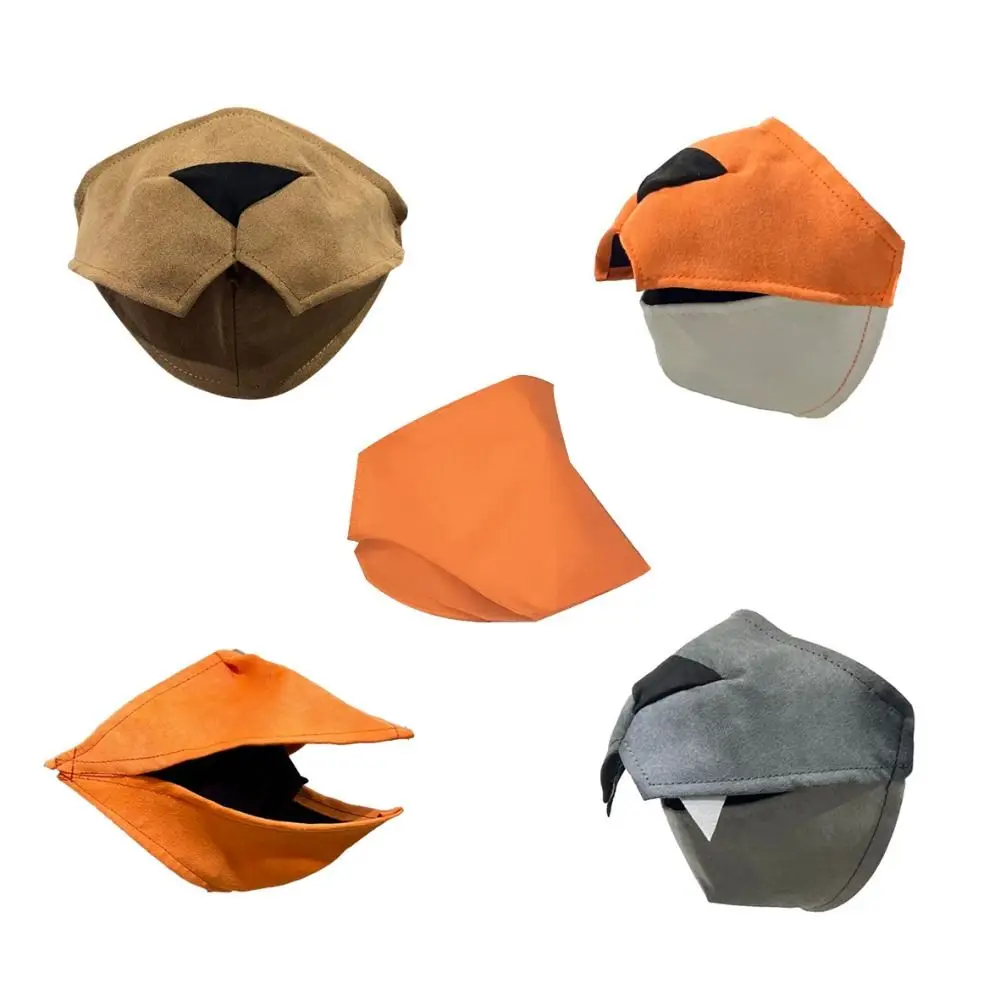 Único móvel 3d animal máscara respirável novidade engraçado animal boca máscara confortável macio pássaro bico rosto capa festivais