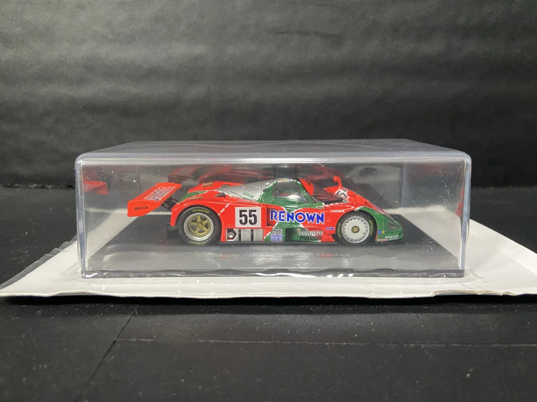 787B MAZDA หล่อจากรถแข่งของเล่นของสะสมโมเดล1991ของตกแต่งในการแสดงของขวัญ