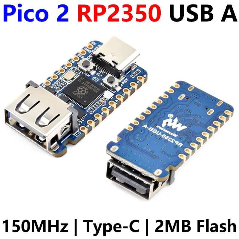 Raspberry Pi Pico 2 RP2350A RP2350 USB A Development Board RP2350 USB C/CM