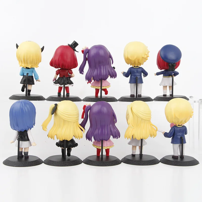 10 sztuk/zestaw OSHI NO KO Girls Anime zabawki figurki akcji 10CM