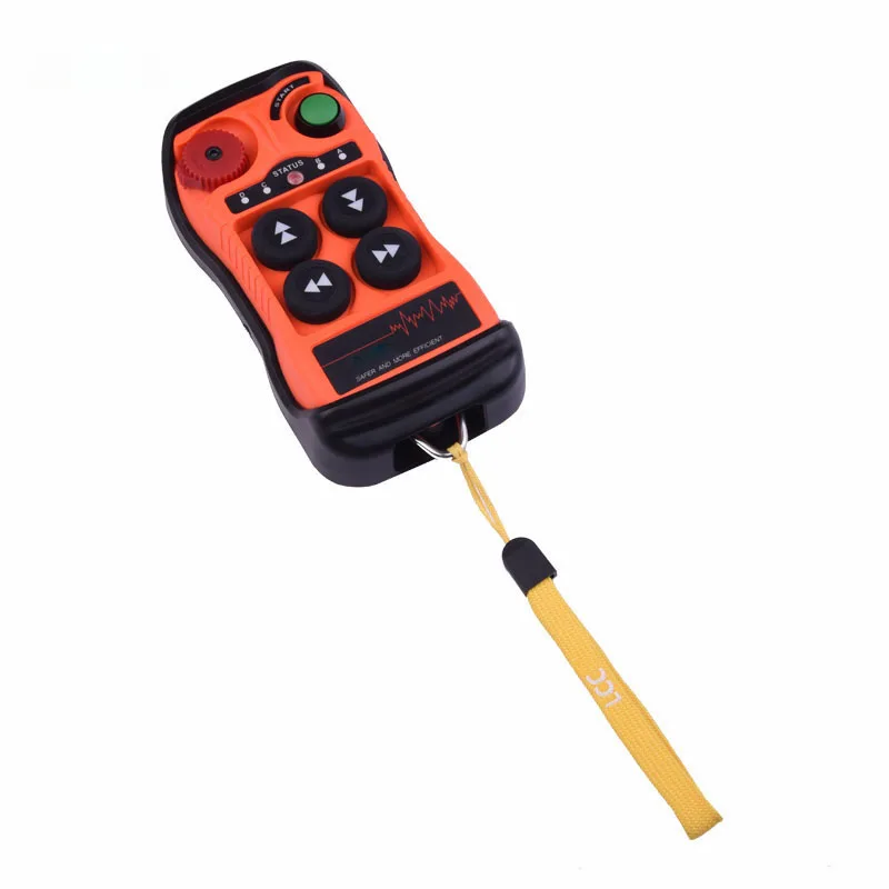 New Q400 4 buttons single speed Industrial Wireless Radio Crane Remote Control switches winches Hoist track Crane Lift Control
