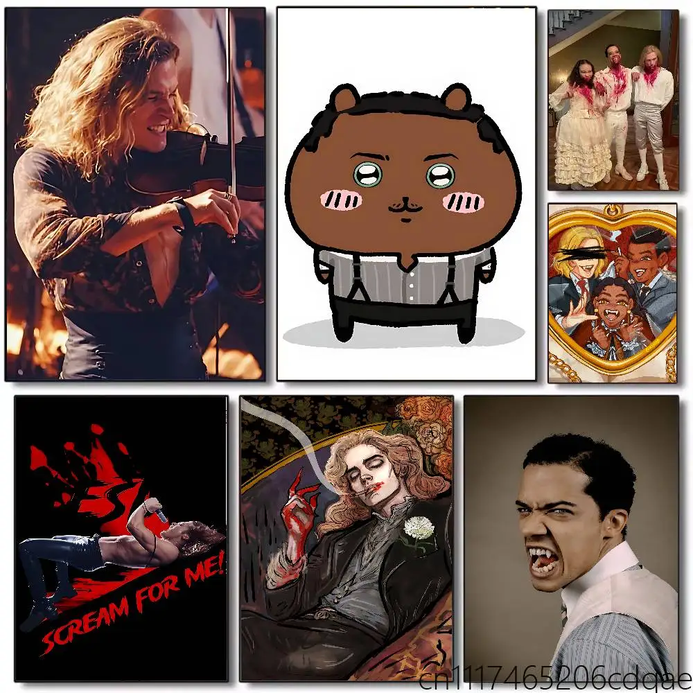 FOR Vampire Armand Lestat Rolled Poster Cartoon Wall Art for Nursery Kid Room Playroom Cute Princes Painting Home Room Decor