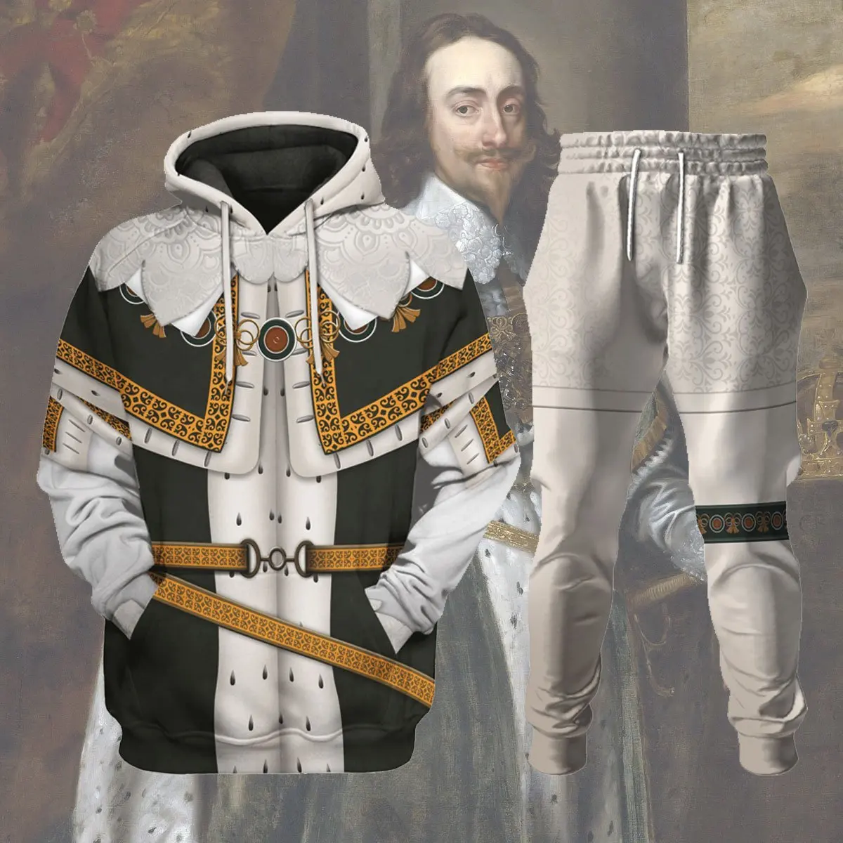 SONSPEE Miklos Horthy 3D принт косплей толстовка с капюшоном мужская толстовка повседневная одежда спортивный костюм с длинными рукавами комплект спортивная экипировка
