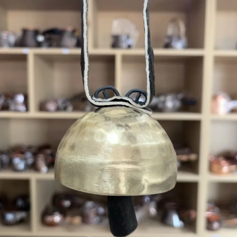 

Copper Bell Yoga Meditation Hanging Chime Bells Portable Mobile Handmade Wind Chime Indoor Decoration Bell Percussion Instrument