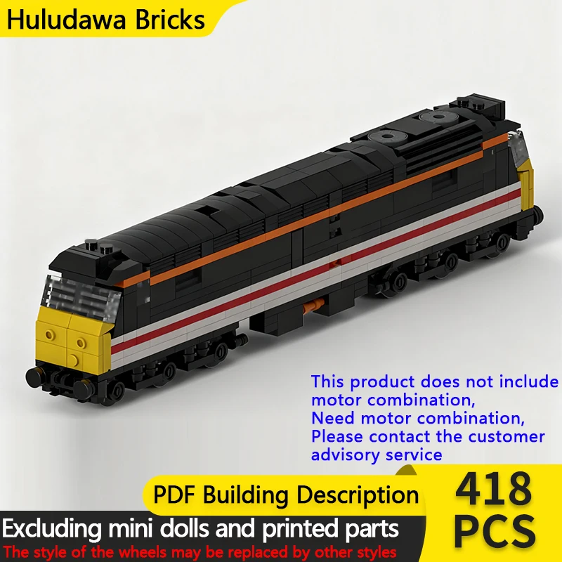 

Модель городского автомобиля MOC, строительные кирпичи, класс 47, дизельный локомотив, поезд, модульная технология, детские праздничные подарки, сборные игрушки, костюм