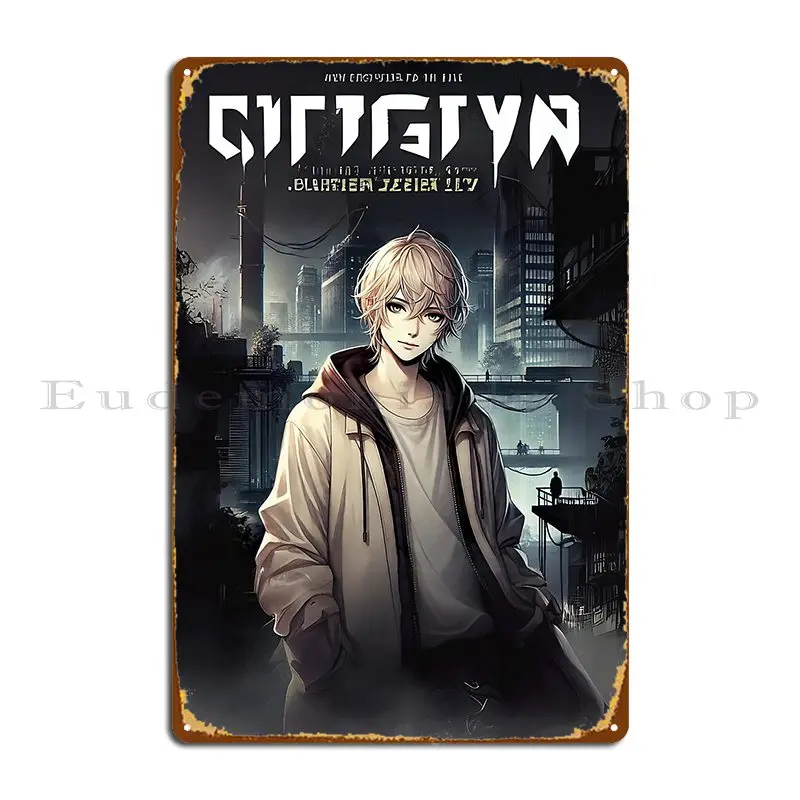 Chishiya Metal Sign Poster PaintingDesign Cinema Customize Cave Alice In Borderland Tin Sign Poster