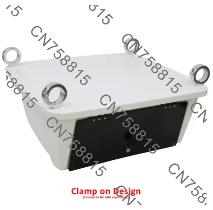 For 2-, 1.5, 1.9-inch YouTube's Elevated Center Console Ship Marine Storage Camp，Universal T-Top Electronic Box SB200 Clamp
