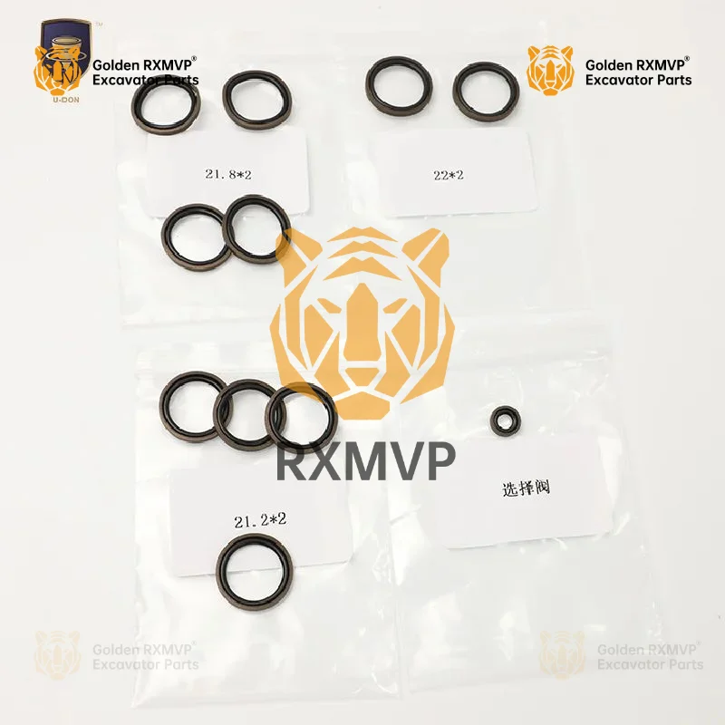 For Komatsu Excavator Repair Tools Control Valve Carbon Ring Seal Kit Pc400-7 Parts