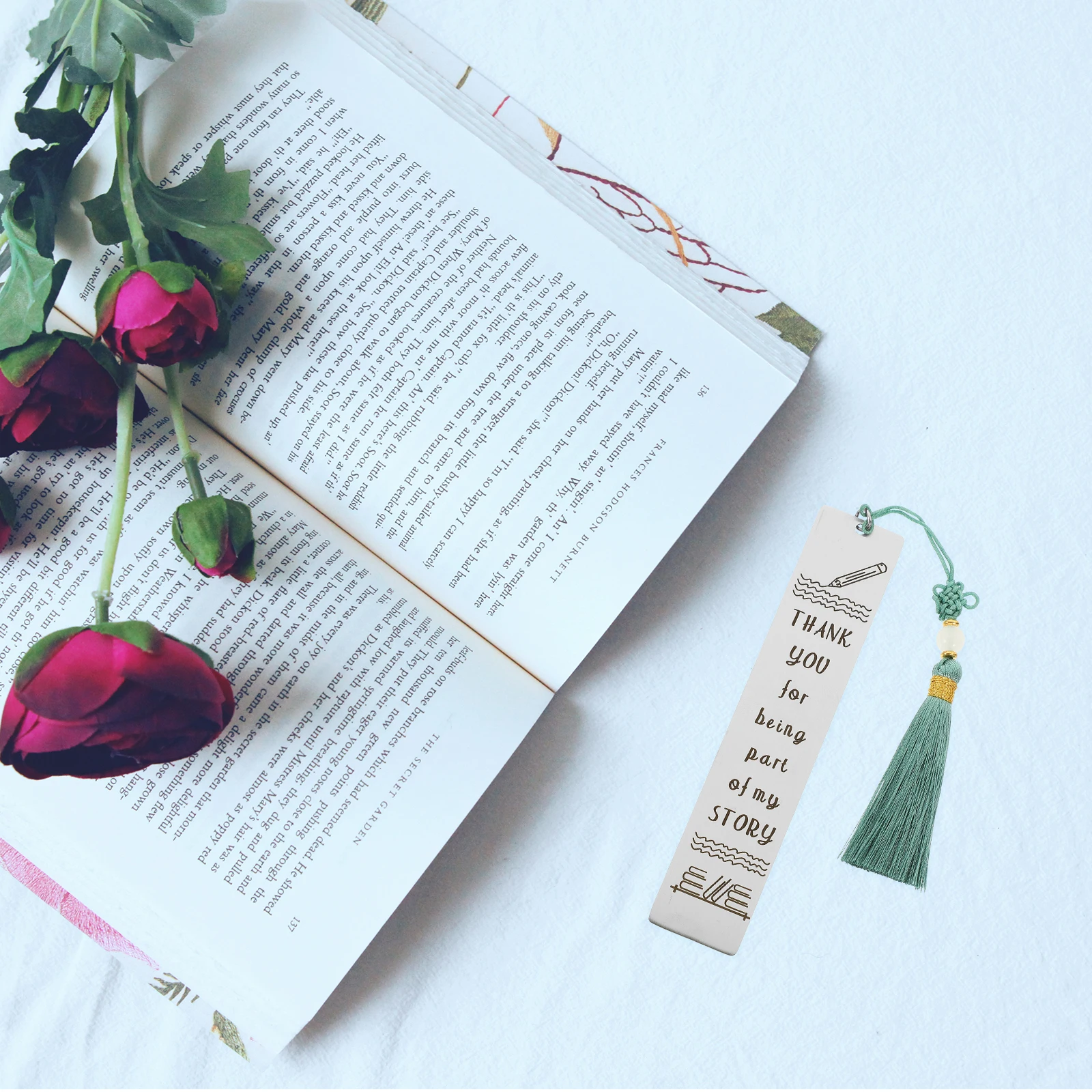 

Stainless Steel Bookmark Thin Light Bookmarks For Women Men Students Reader Gifts Teacher Metal Book Mark Holders Reading
