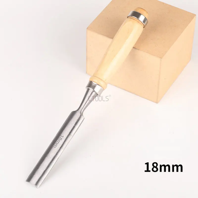 1/4PCS Carpentry Chisel Tool Sets Woodworking Carving Chisel 6mm 12mm 18mm 24mm Working Carpenter DIY Gadget Chisels