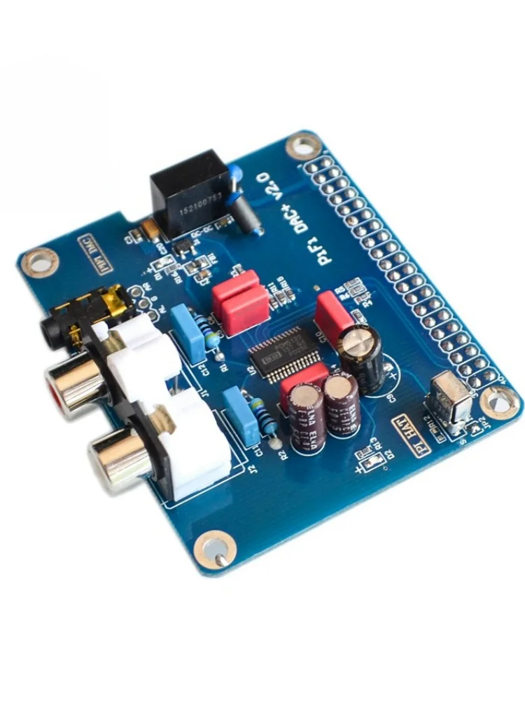 Support Raspberry Pi 2/3 generation B-type/B+HIFI DAC+sound card I2S interface module