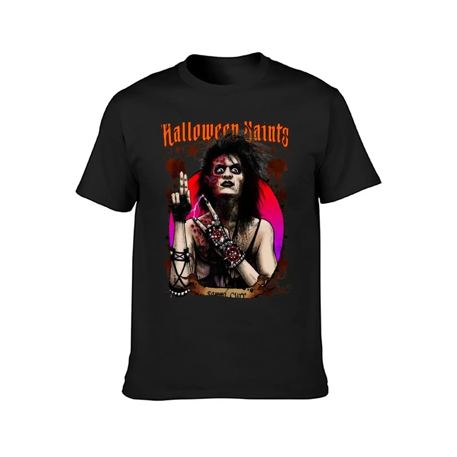 Halloween Saints: Sammi Curr T-Shirt for a boy shirts graphic tees black t-shirts for men