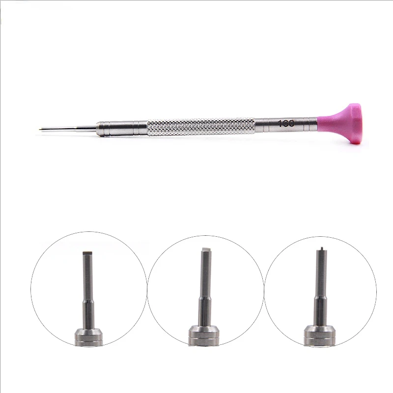 Special screwdriver set for changing watchband; watch cutting section; watch chain; screw batch watch repair tool