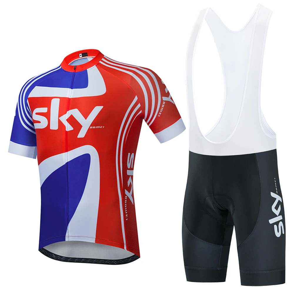 Cycling suit set, bicycle short sleeved jersey, cycling suit set, SKYBBMEI backpack shorts, mountain biking suit