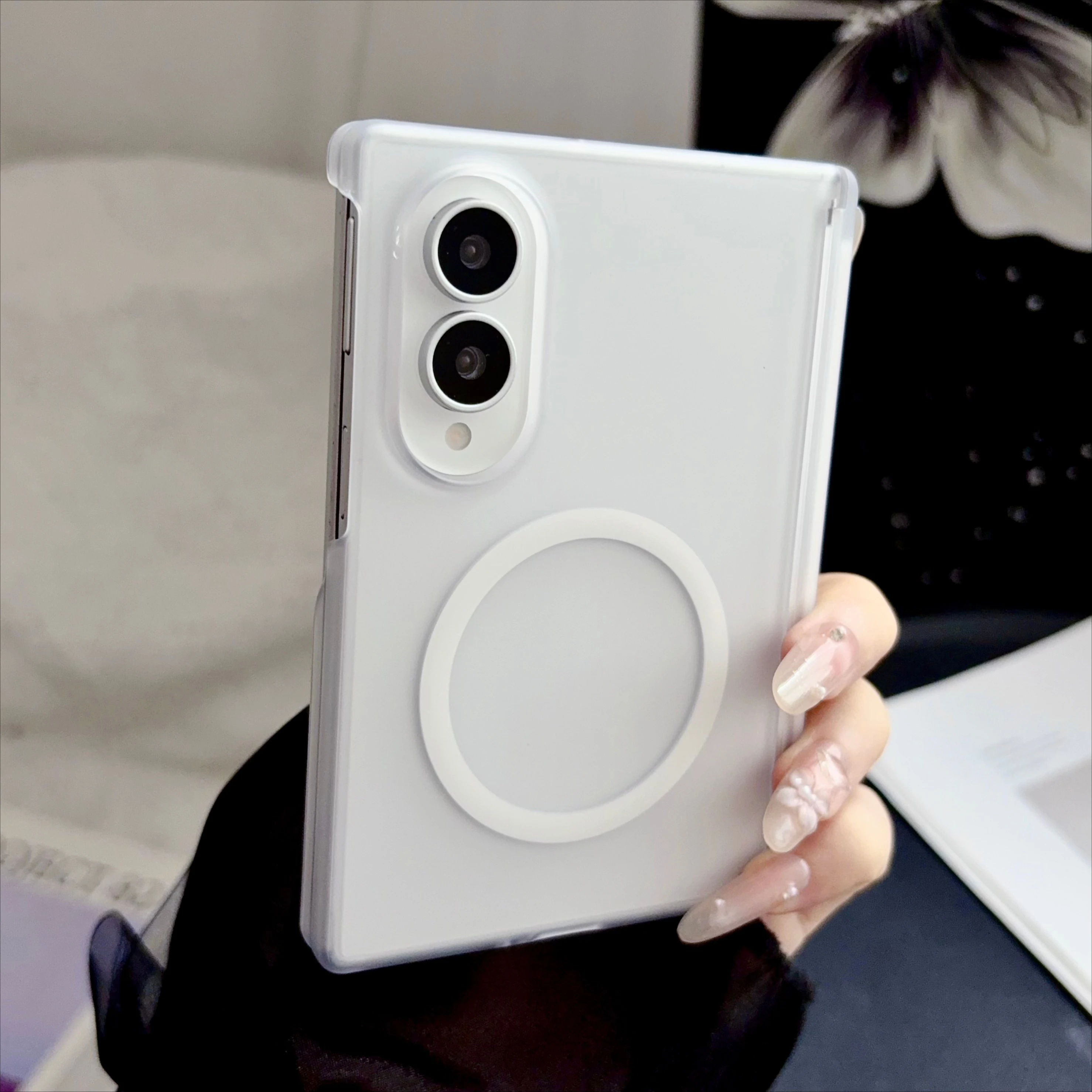 Matte Hard Pc Back Case - Samsung Galaxy Z Fold 8 Ultra