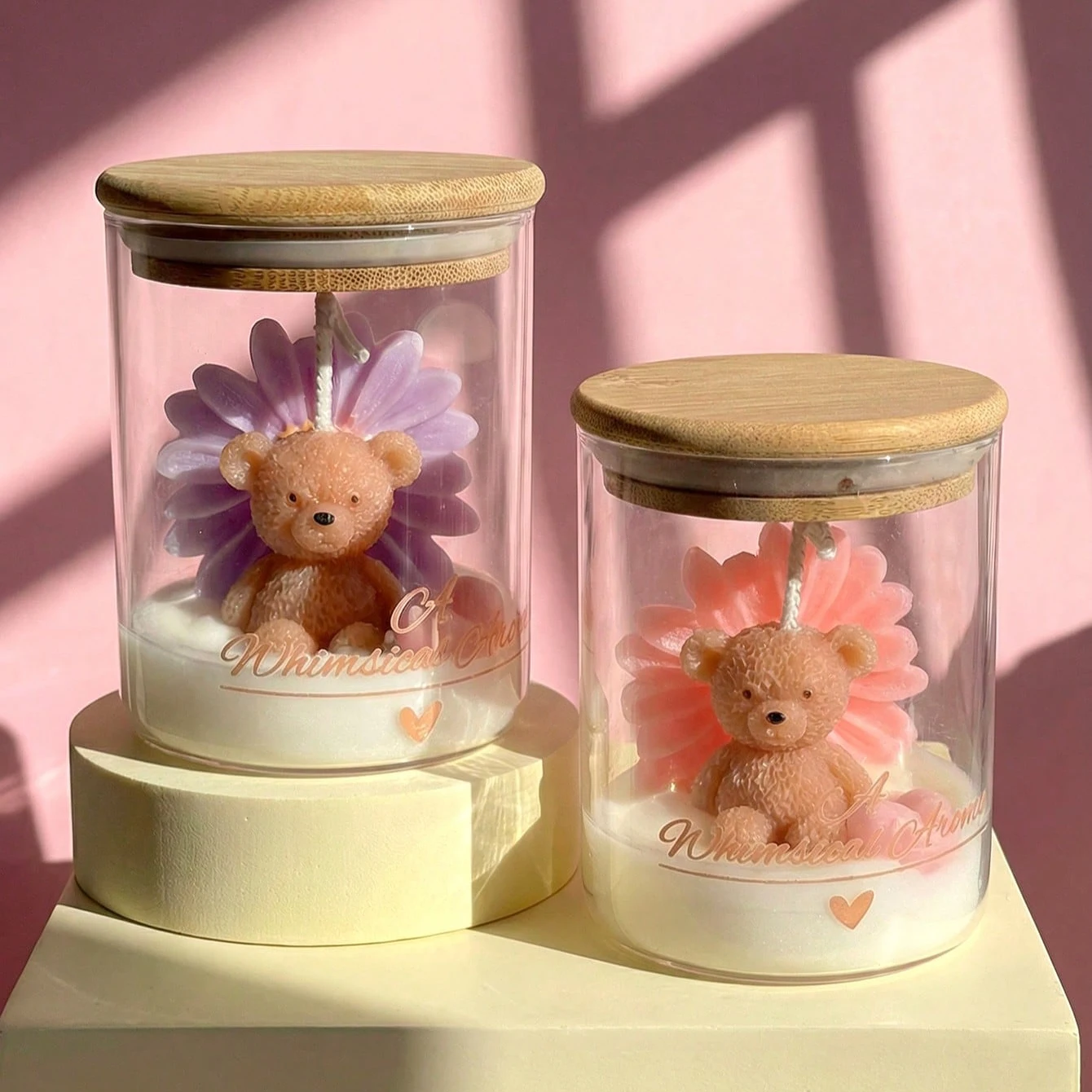 Candle Supplies Glass Jars - Ароматическая свеча из соевого воска в