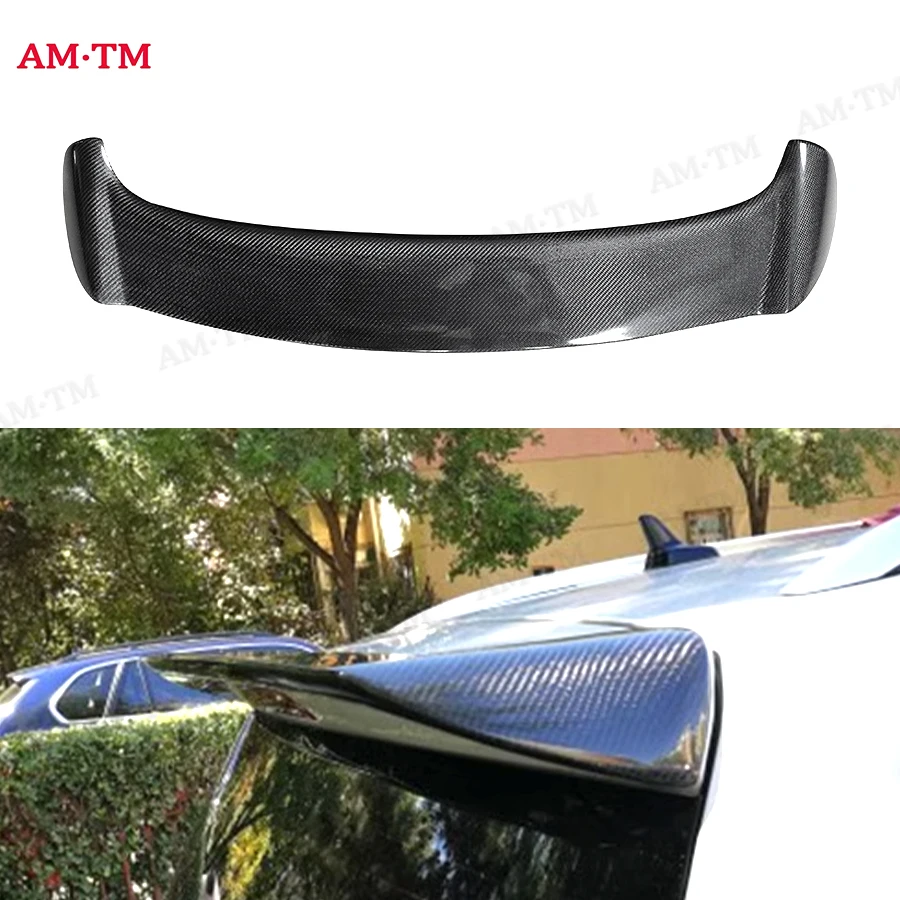 For Volkswagen VW Golf 6 MK6 GTI R20 2010-2013 Carbon Fiber spoiler Tail fins Car Rear Trunk Spoiler Lip Wing Lip