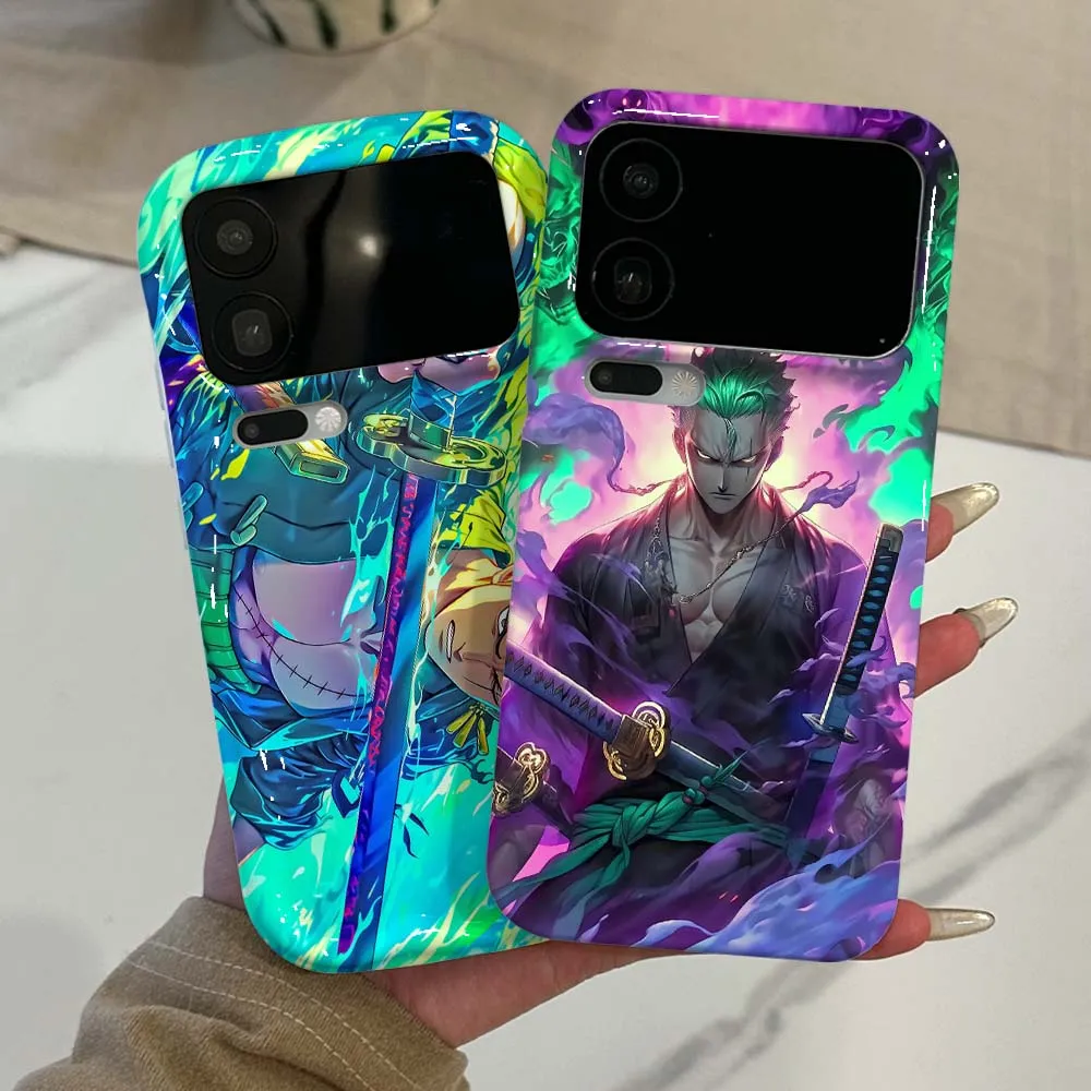 

Fashion One Piece Zoro Cover For Xiaomi 17 15 14 14T 13 12T 11 11i 11X Pro Max Lite NE 5G Feilin Wave Oil Shell
