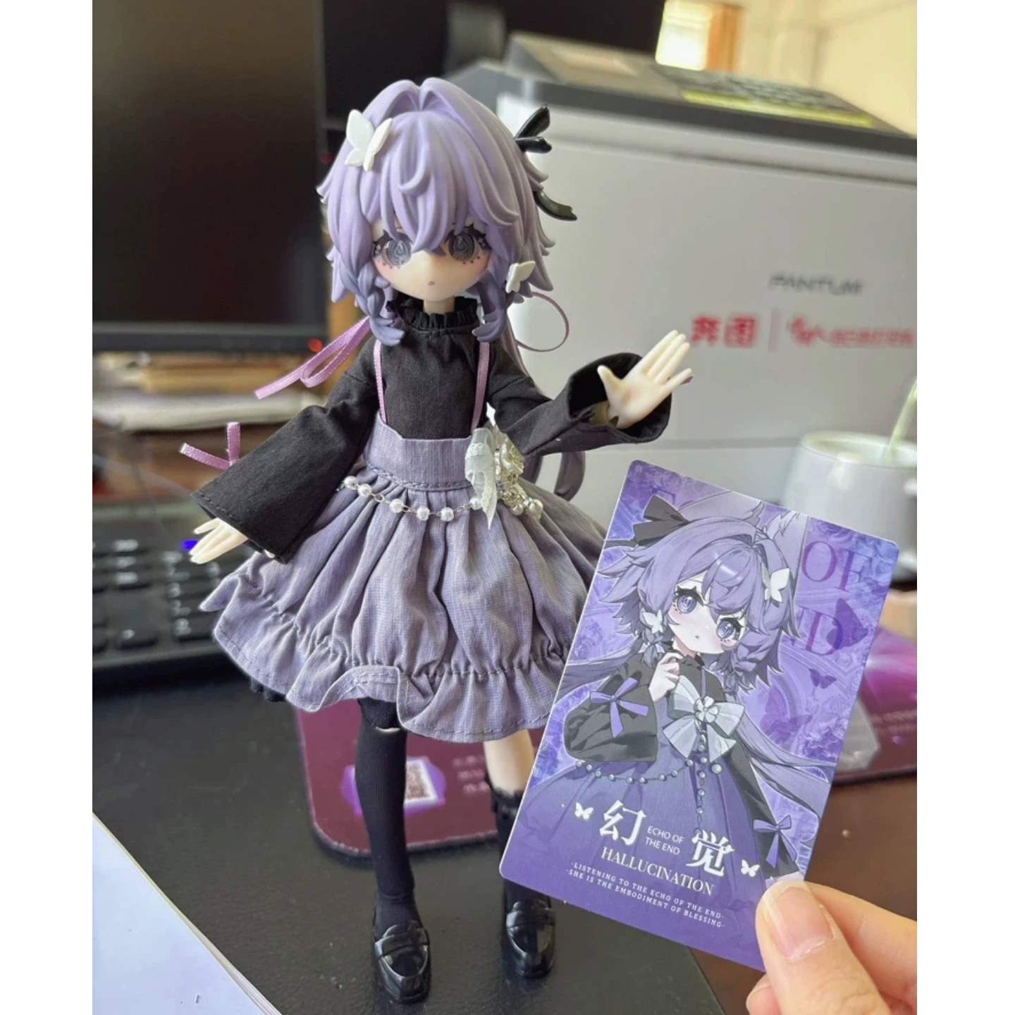 In‑Stock Meki Final Blessing Series 1/8 Scale Bjd Blind Box Mystery Box Articulated Action Figures Desktop Ornament Collectible