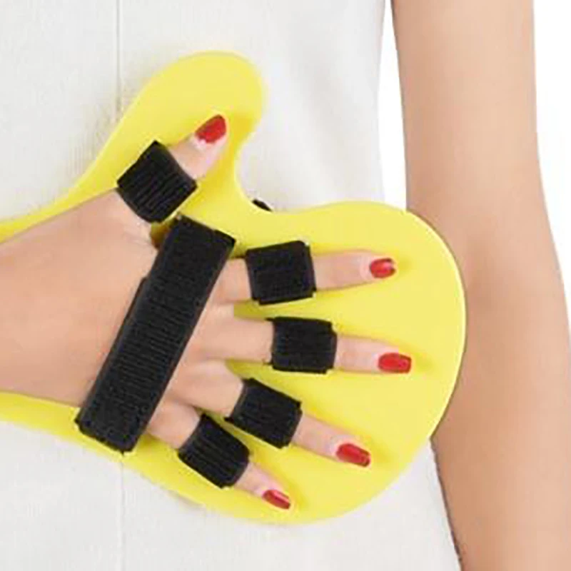 

Шина Apoplexy Hemiplegia левая и правая для мужчин и женщин, корректор для рук, ортез на запястье, отдельный палец, гибкий подовжувач Spasm