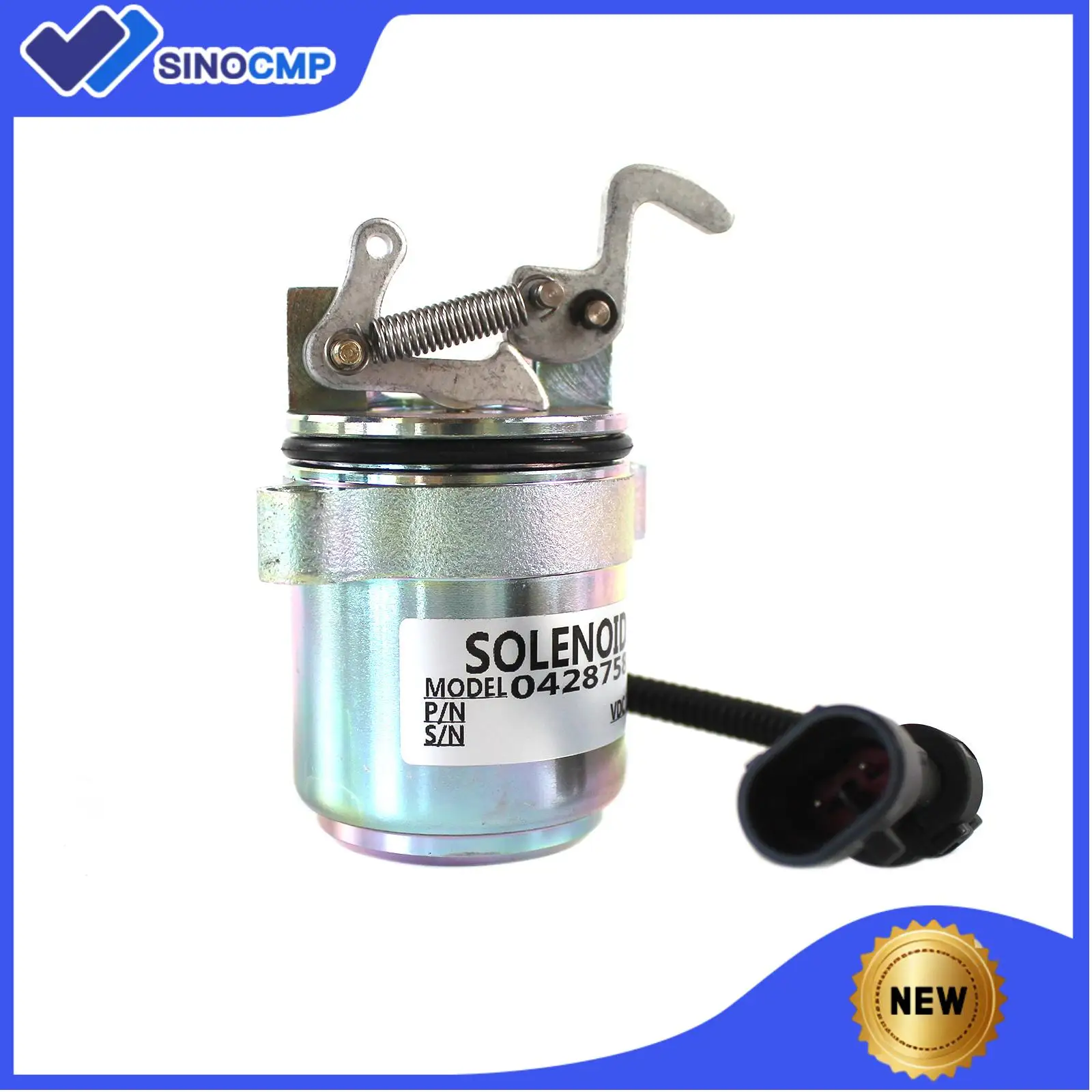 

12V Fuel Shut Off Solenoid Valve 04287583 04287116 04102390 For Deutz 1011 F4L1011 2011 0428 7583 0428 7116 0410 2390 New Parts