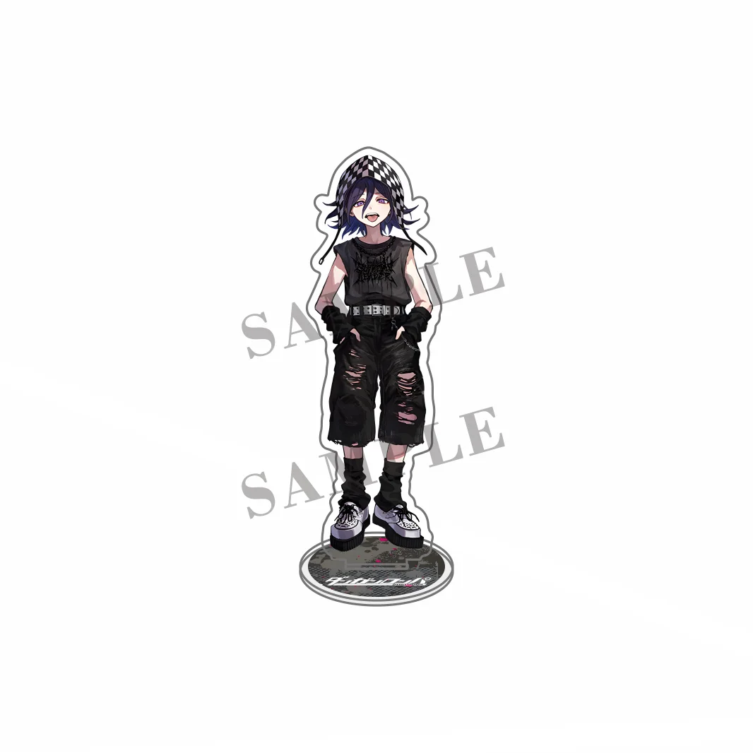 Anime Danganronpa POP UP store Nagagi Maishi Kirigiri Kyoko Hinata Hajime Oda 14~15cm Acrylic Stand Keychain Desk Decor Gift
