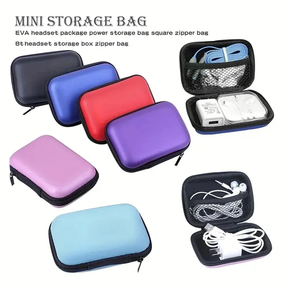 Travel Zipper Hard Case For Playing Cards Board Game Kids Fan Entertainment Card Holder Mini Storage Bag Portable Protective