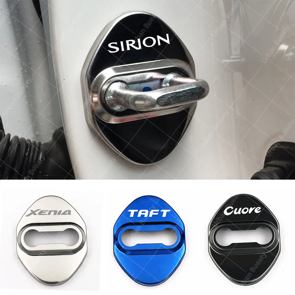 Car Door Lock Cover Auto Emblems Case for Daihatsu Altis Atrai Boon Copen Gran Max Hijet Luxio Mira Move Car Styling Accessories