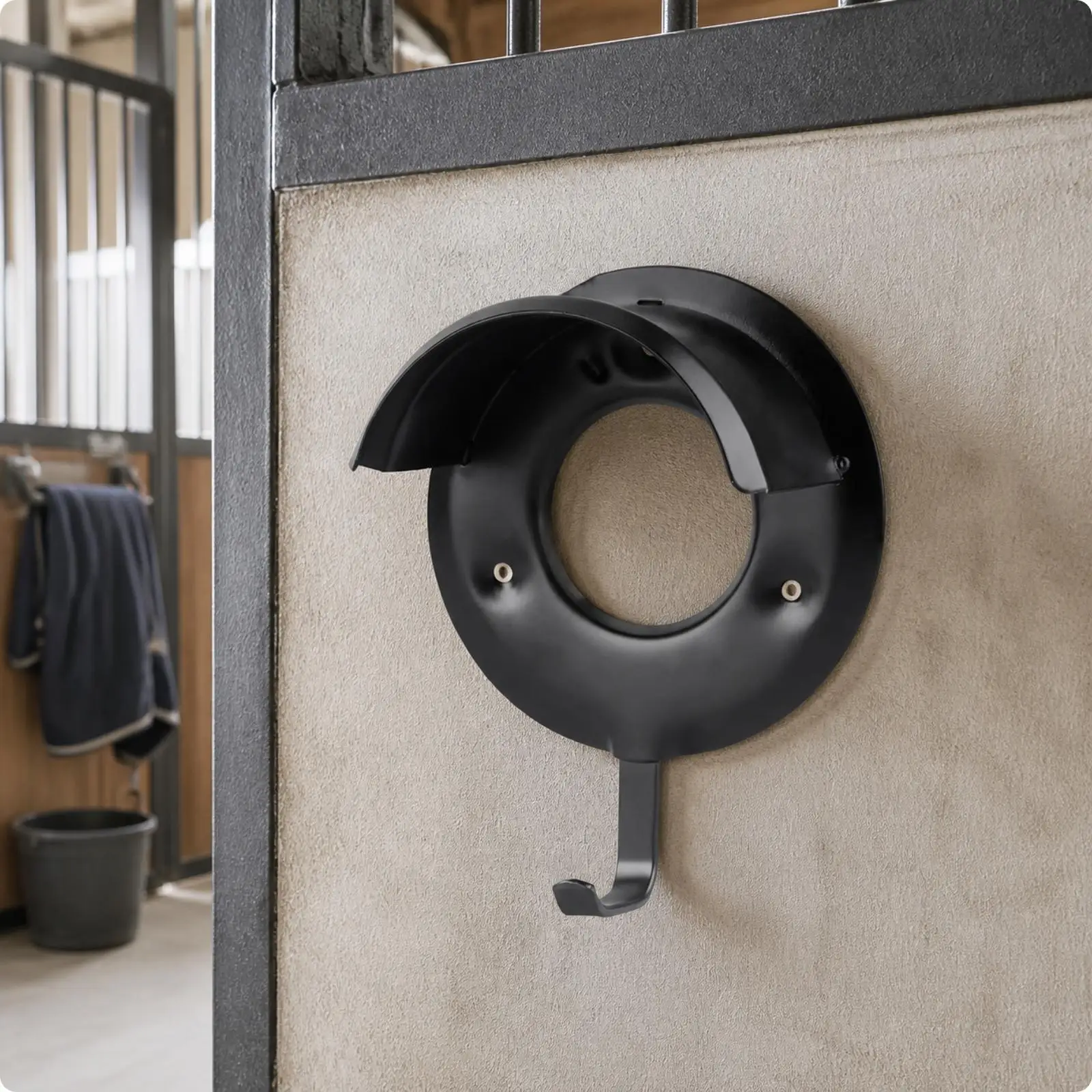 Iron Tack Hook Holder for Horse Bridle Storage Stable Room Equipment Wall Mount Organizer