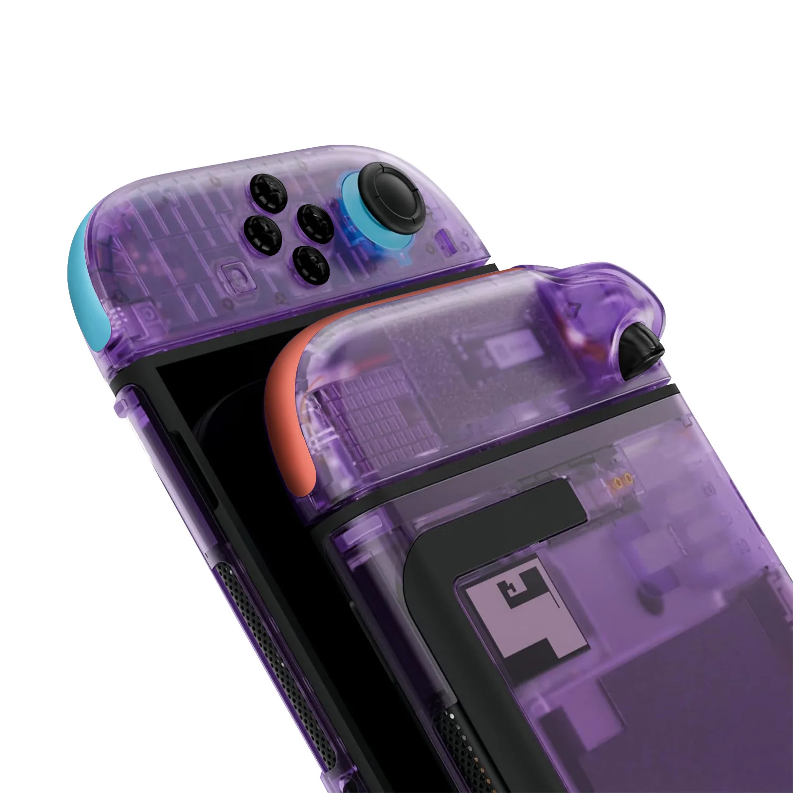 Transparent Console Back Plate For Ns2 DIY Replacement Housi
