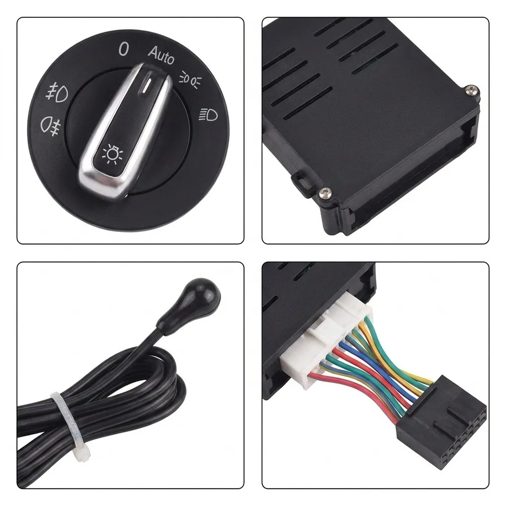 Auto Lighting Control Headlight Switch For Daily Driving Replacement Fog Light Switch Headlight Switch Reliable Connection