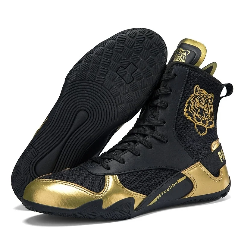 

Боксерские кроссовки для мужчин и женщин, дышащие, удобные, с амортизацией, противоскользящие, для борьбы.