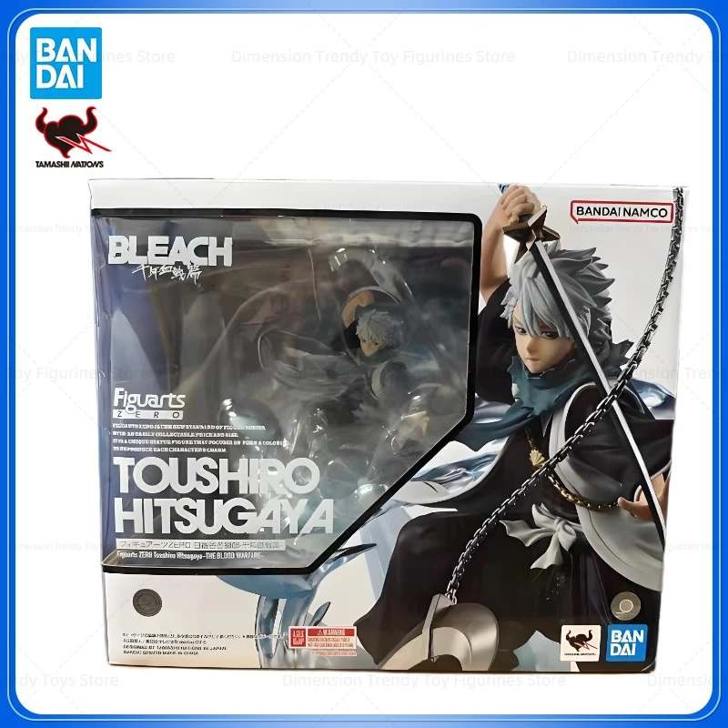 

In Stock Bandai Thousands of Bloody Battles Figuarts Zero Anime Bleach Hitsugaya Toushirou Action Figure Model Toy Gift DT