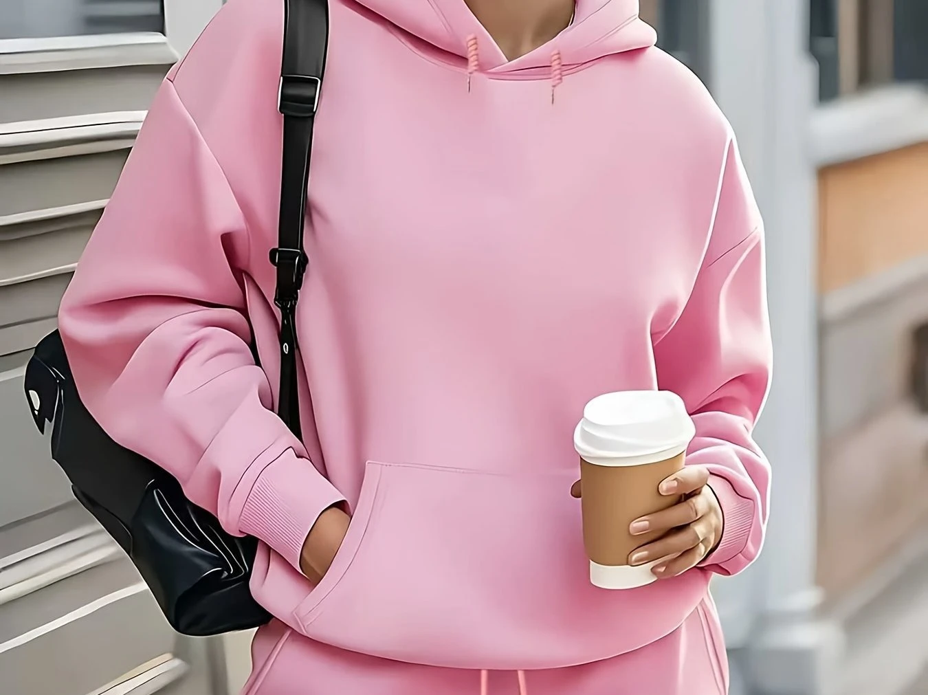 Осенне-зимняя женская толстовка с капюшоном больших размеров, классическая флисовая однотонная универсальная стильная повседневная уличная толстовка большого размера