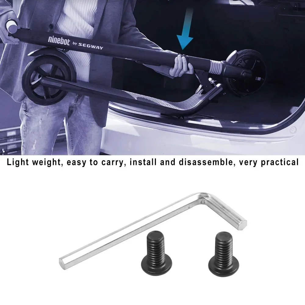 Batterie Kabine Befestigungsabdeckung Schloss Schraube für Segway Ninebot Es1 Es2 Es3 Es4 Elektroroller Pole Base Montage Anschlussteile – Detail 1