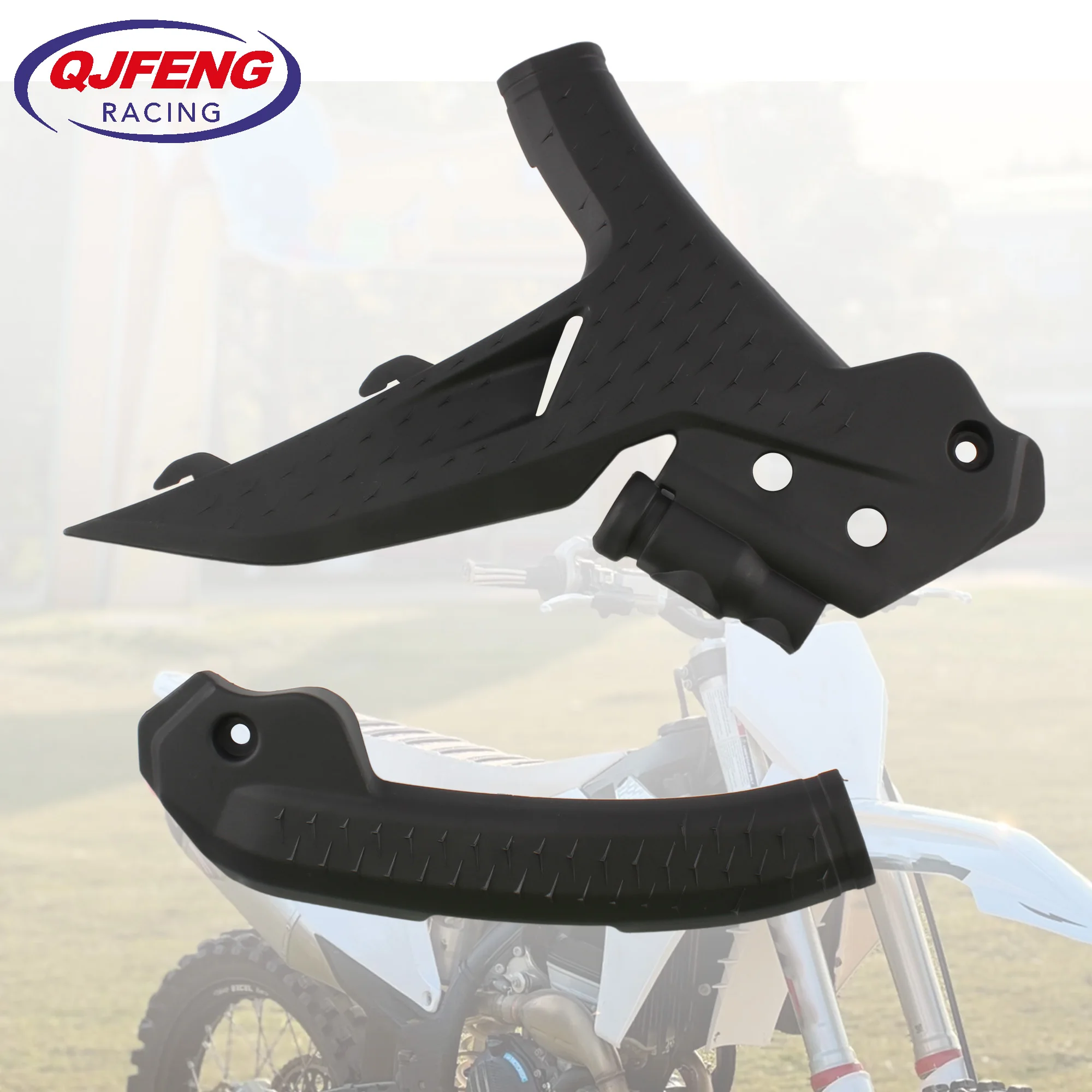 

For KTM EXC 300 2023 Motocross Frame Protection Plastic SX SXF EXCF 125-500CC Motorcycle Cover Guards Dirt Bike Enduro Parts