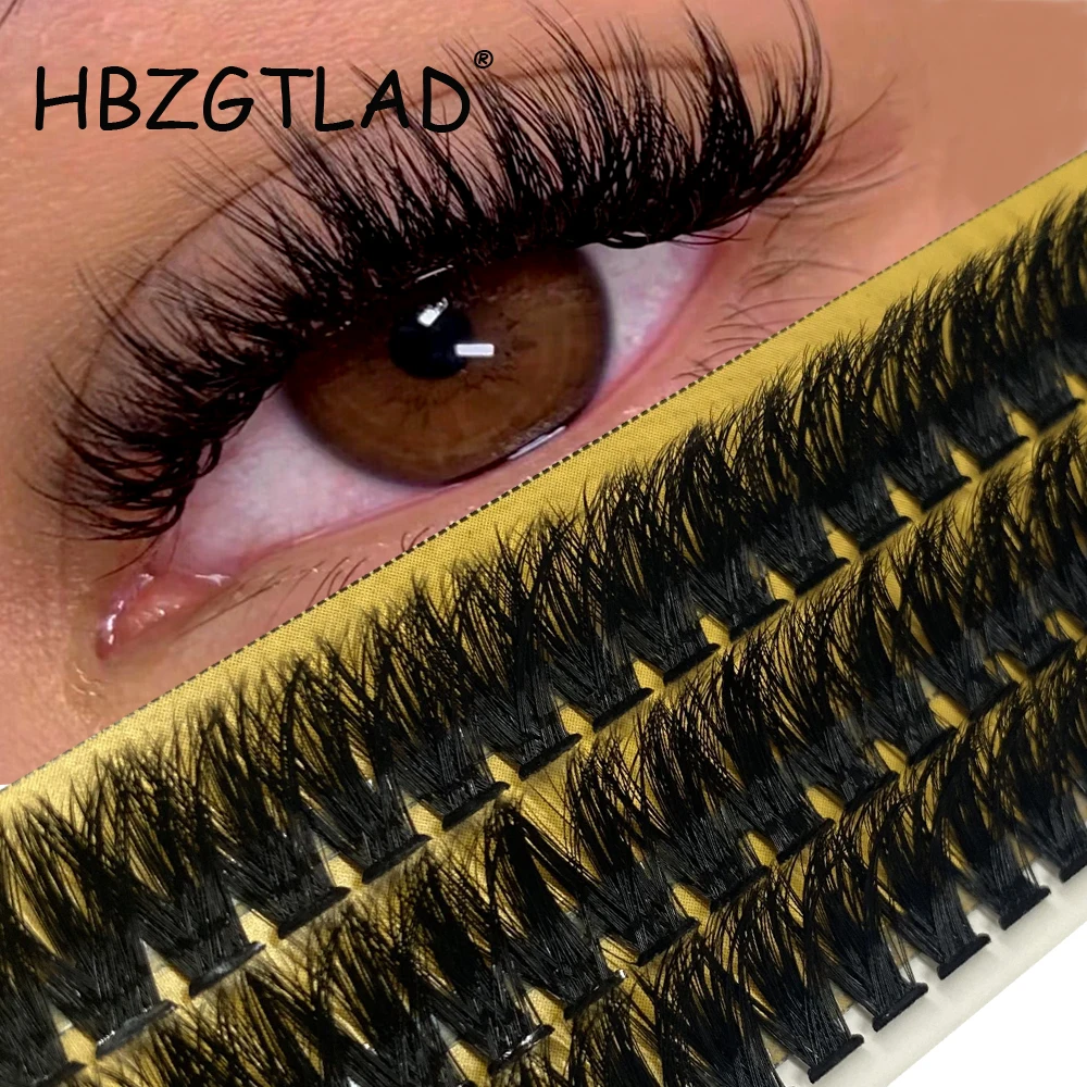 60 Bundles 50D/60D/80D BLACK Natural Eyelash Extension Volume Faux Mink Eyelashes Individual Cluster Lashes Makeup Cilia SILK