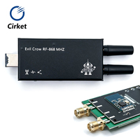 Cirket Transceiver RF Tool Aluminun Case New Version Evil Crow RF for Cyber-Security and Pentesting