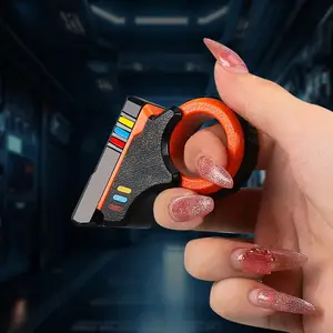 الدورية الإصبع المتزلجون تململ لعبة، مكتب تخفيف الضغط المنزلق، السقاطة الإصبع تململ، 3D المطبوعة، لعبة محكم مع طرف الإصبع أعلى 8 مبيعات 3D لعبة بندقية - No6