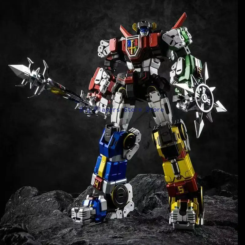 

Lucky Cat MC-01S Voltron Metallic Limited Cat Presley King of Beasts Combined Finished Model