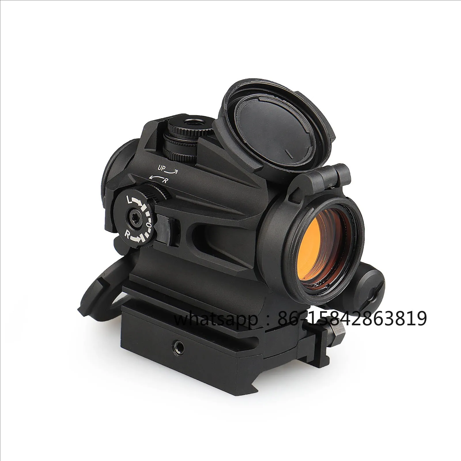 All-metal High-quality Direct Light Source Low Power Consumption M5B Red Dot 1x Telescope Slingshot Toy Spare Parts