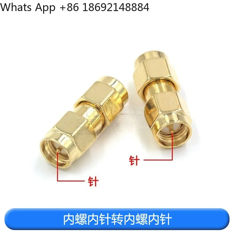 Male to KK Female to JKW Antenna Adapter RP RF Connector Elbow Double Pass Female to Male for Wireless Devices