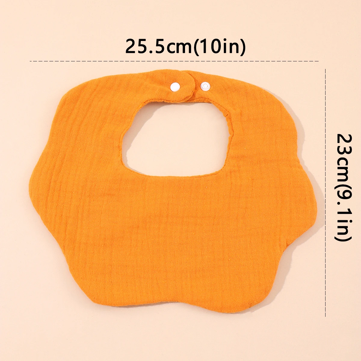 Cotton Solid Color Gause Baby Bibs Flower Newborn Bib Infant Burp Cloths Bandana Scarf for Girl Boy Feeding Saliva Towel