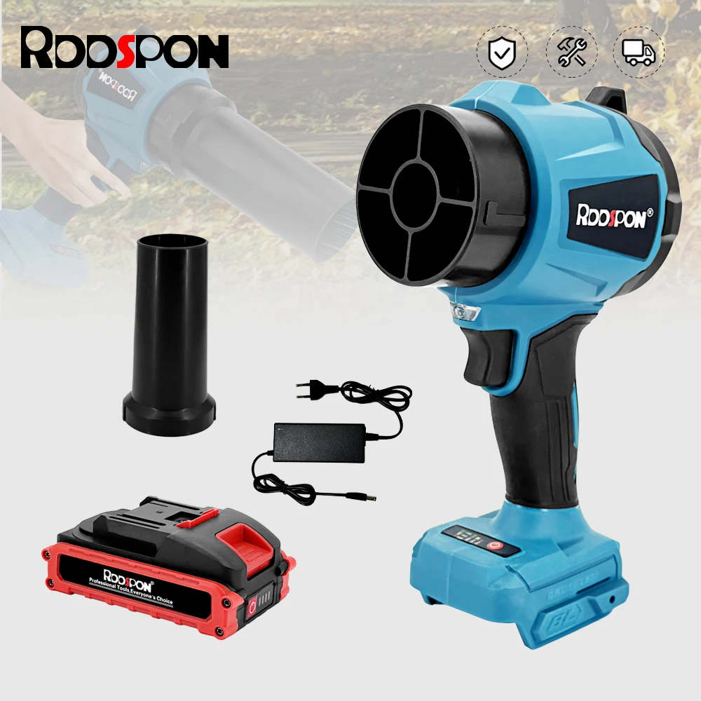 Makita – ventilateur électrique sans fil 3000W, sans balais, 450 m/s, haute puissance, 3 vitesses, ventilateur violent portatif pour batterie 21V