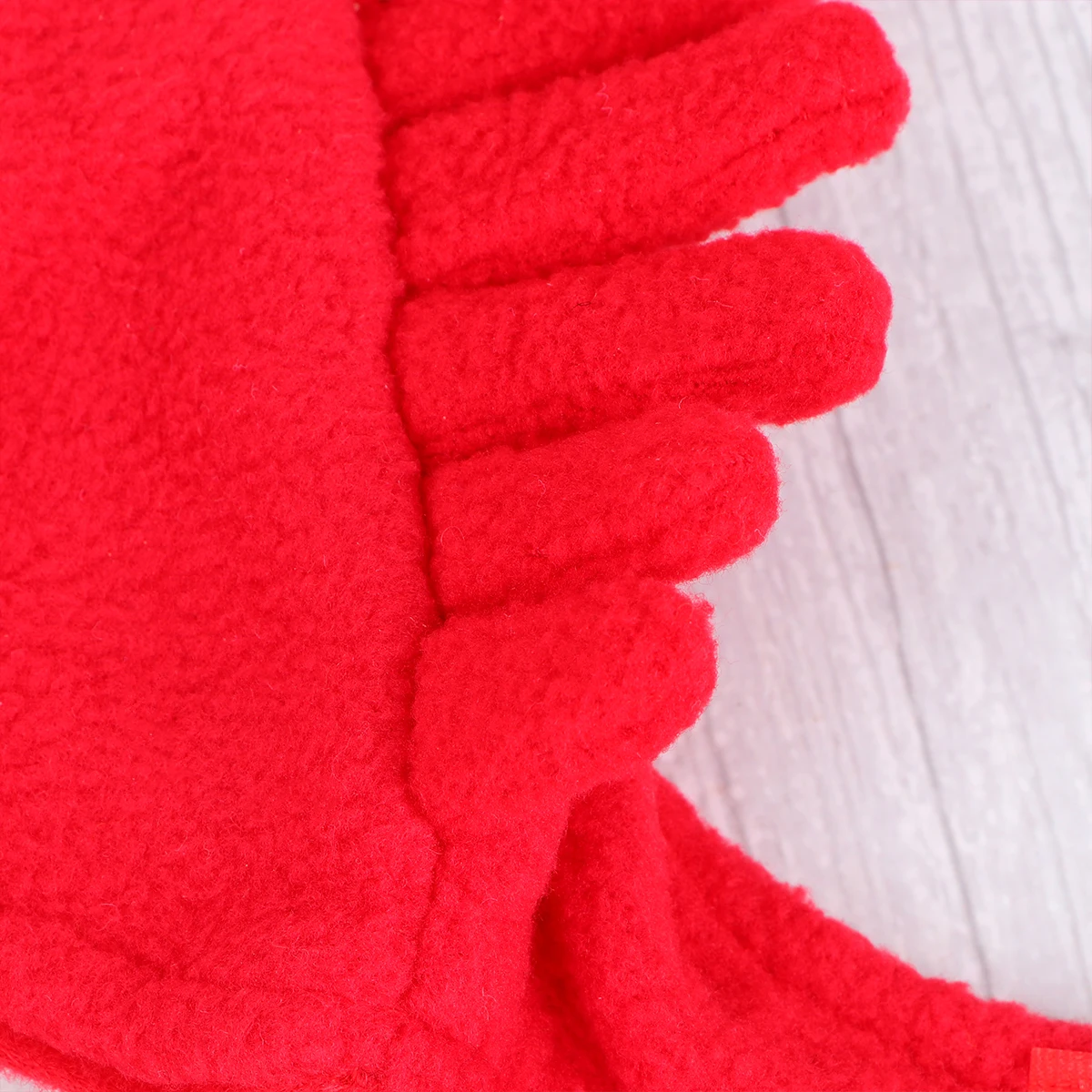 

Hat Cosplay Crab Shape Warm Pet Headpiece Costume Party Photo Prop Accessory Hook Loop Easy Pet Warm Hat Wear Red