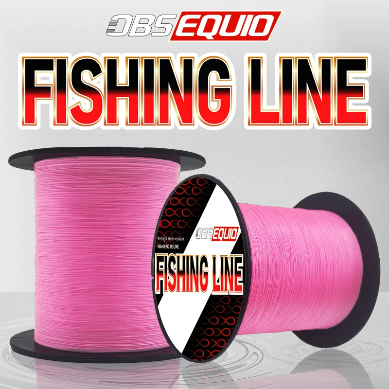 

OBSEQUIO Fishing Line X8 Strands 300M 500M Multifilament Fishing Wire Fishing Accessories Braided Cord For Fishing Fishing Carp